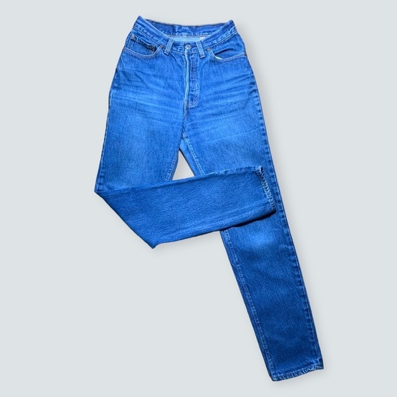 𝅺VINTAGE 80's Levis 501 Womens Mom High Rise Jeans Size 7 W 24” USA - Picture 6 of 16